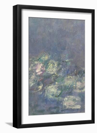 Les Nymphéas : Les Deux saules-Claude Monet-Framed Giclee Print