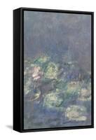 Les Nymphéas : Les Deux saules-Claude Monet-Framed Stretched Canvas