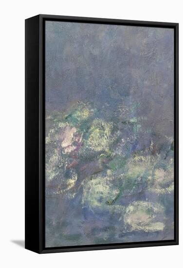 Les Nymphéas : Les Deux saules-Claude Monet-Framed Stretched Canvas