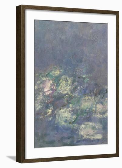 Les Nymphéas : Les Deux saules-Claude Monet-Framed Giclee Print