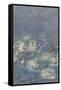 Les Nymphéas : Les Deux saules-Claude Monet-Framed Stretched Canvas