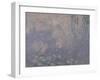 Les Nymphéas : Les Deux saules-Claude Monet-Framed Giclee Print