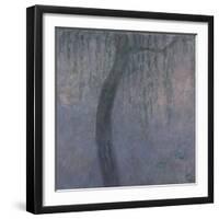 Les Nymphéas : Les Deux saules-Claude Monet-Framed Giclee Print