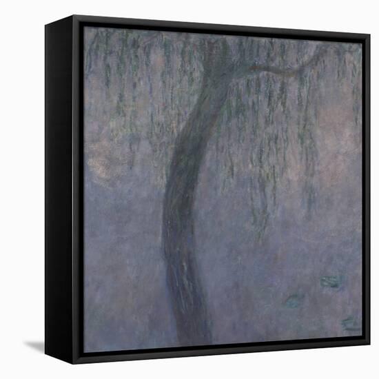 Les Nymphéas : Les Deux saules-Claude Monet-Framed Stretched Canvas