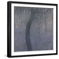 Les Nymphéas : Les Deux saules-Claude Monet-Framed Giclee Print