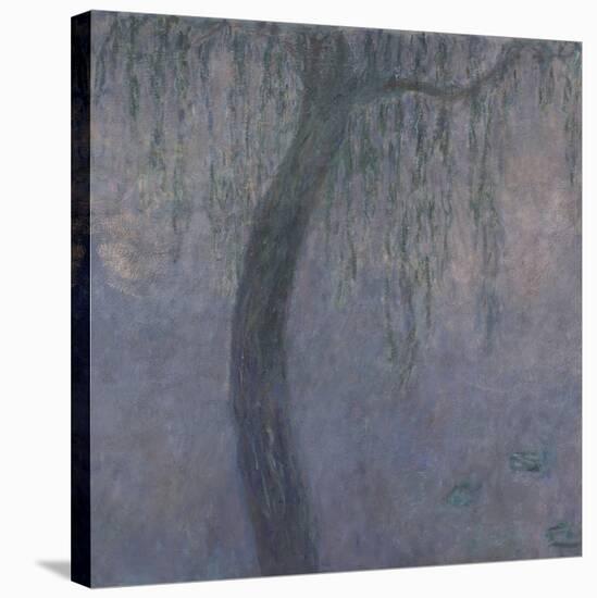 Les Nymphéas : Les Deux saules-Claude Monet-Stretched Canvas