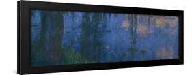 Les Nympheas, les Saules-water lillies and willows. Inv. 20104.-Claude Monet-Framed Giclee Print