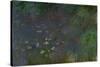 Les Nympheas: matin (Water lillies: morning)-Claude Monet-Stretched Canvas