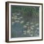 Les Nymphéas : Matin-Claude Monet-Framed Giclee Print