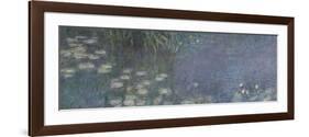 Les Nymphéas : Matin-Claude Monet-Framed Premium Giclee Print