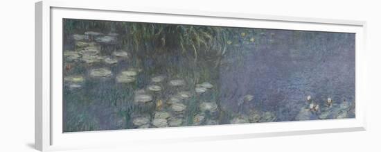 Les Nymphéas : Matin-Claude Monet-Framed Premium Giclee Print
