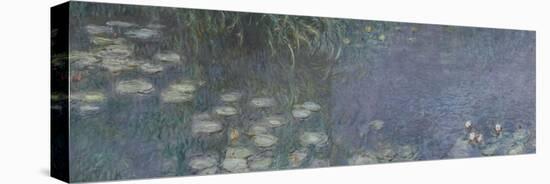 Les Nymphéas : Matin-Claude Monet-Stretched Canvas