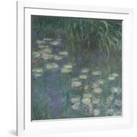 Les Nymphéas : Matin-Claude Monet-Framed Giclee Print