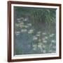 Les Nymphéas : Matin-Claude Monet-Framed Giclee Print