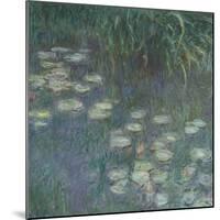 Les Nymphéas : Matin-Claude Monet-Mounted Giclee Print