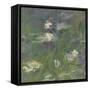 Les Nymphéas : Matin-Claude Monet-Framed Stretched Canvas