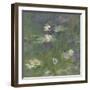 Les Nymphéas : Matin-Claude Monet-Framed Giclee Print