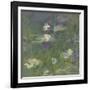 Les Nymphéas : Matin-Claude Monet-Framed Giclee Print