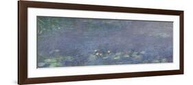 Les Nymphéas : Matin-Claude Monet-Framed Giclee Print