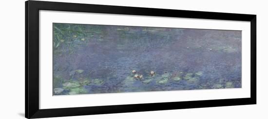 Les Nymphéas : Matin-Claude Monet-Framed Giclee Print