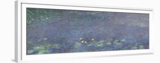 Les Nymphéas : Matin-Claude Monet-Framed Giclee Print