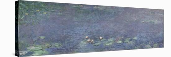 Les Nymphéas : Matin-Claude Monet-Stretched Canvas