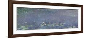 Les Nymphéas : Matin-Claude Monet-Framed Giclee Print