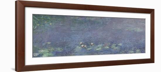 Les Nymphéas : Matin-Claude Monet-Framed Giclee Print