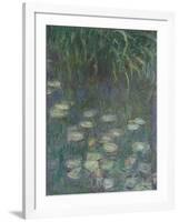 Les Nymphéas : Matin-Claude Monet-Framed Giclee Print