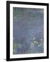 Les Nymphéas : Matin-Claude Monet-Framed Giclee Print