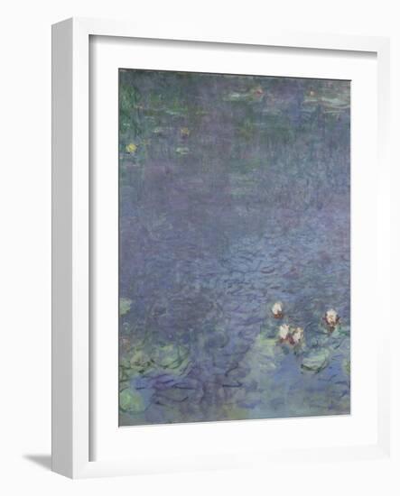 Les Nymphéas : Matin-Claude Monet-Framed Giclee Print