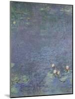 Les Nymphéas : Matin-Claude Monet-Mounted Giclee Print