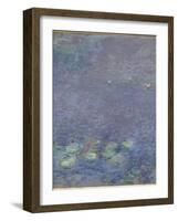 Les Nymphéas : Matin-Claude Monet-Framed Giclee Print