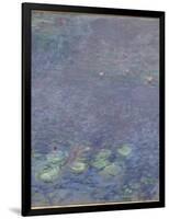 Les Nymphéas : Matin-Claude Monet-Framed Giclee Print