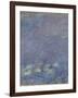 Les Nymphéas : Matin-Claude Monet-Framed Giclee Print