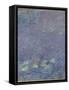 Les Nymphéas : Matin-Claude Monet-Framed Stretched Canvas