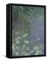 Les Nymphéas : Matin-Claude Monet-Framed Stretched Canvas