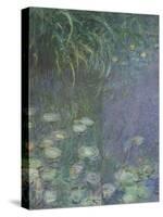 Les Nymphéas : Matin-Claude Monet-Stretched Canvas