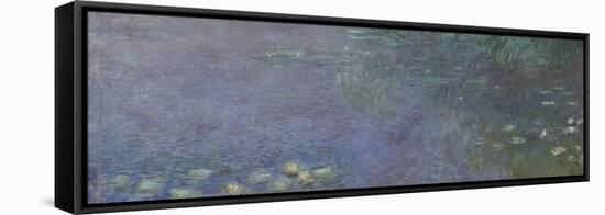 Les Nymphéas : Matin-Claude Monet-Framed Stretched Canvas