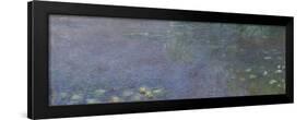 Les Nymphéas : Matin-Claude Monet-Framed Giclee Print