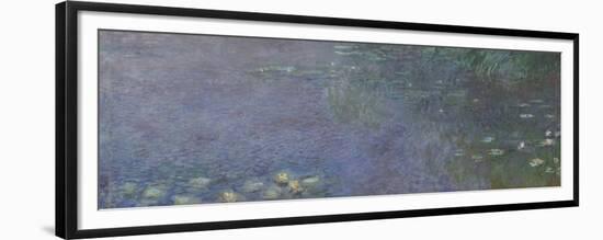 Les Nymphéas : Matin-Claude Monet-Framed Giclee Print