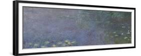 Les Nymphéas : Matin-Claude Monet-Framed Giclee Print