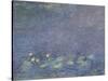 Les Nymphéas : Matin-Claude Monet-Stretched Canvas