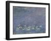 Les Nymphéas : Matin-Claude Monet-Framed Giclee Print