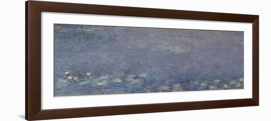 Les Nymphéas : Matin-Claude Monet-Framed Giclee Print