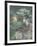 Les Nymphéas : Reflets verts-Claude Monet-Framed Giclee Print