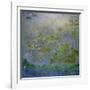 Les Nympheas (Water Lilies) - Peinture De Claude Monet (1840-1926), Huile Sur Toile, 181X201,6 Cm,-Claude Monet-Framed Giclee Print