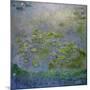 Les Nympheas (Water Lilies) - Peinture De Claude Monet (1840-1926), Huile Sur Toile, 181X201,6 Cm,-Claude Monet-Mounted Giclee Print