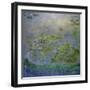 Les Nympheas (Water Lilies) - Peinture De Claude Monet (1840-1926), Huile Sur Toile, 181X201,6 Cm,-Claude Monet-Framed Giclee Print