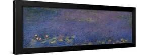 Les Nympheas.-Claude Monet-Framed Premium Giclee Print